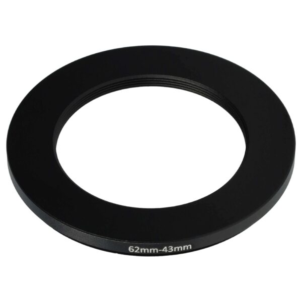 Adaptador Step-Down vhbw de 62 mm para 43 mm para Lentes de Câmara
