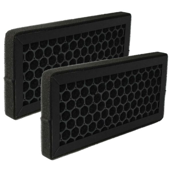 2x Filtro de Carvão Ativado vhbw para Purificadores de Ar Baren e Klarstein