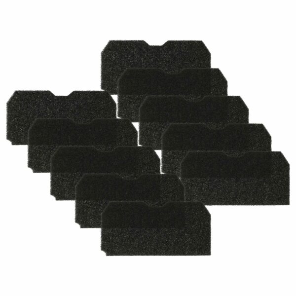 Filtro de Espuma para Secadora Blomberg 2952380100 - Pack 10x vhbw