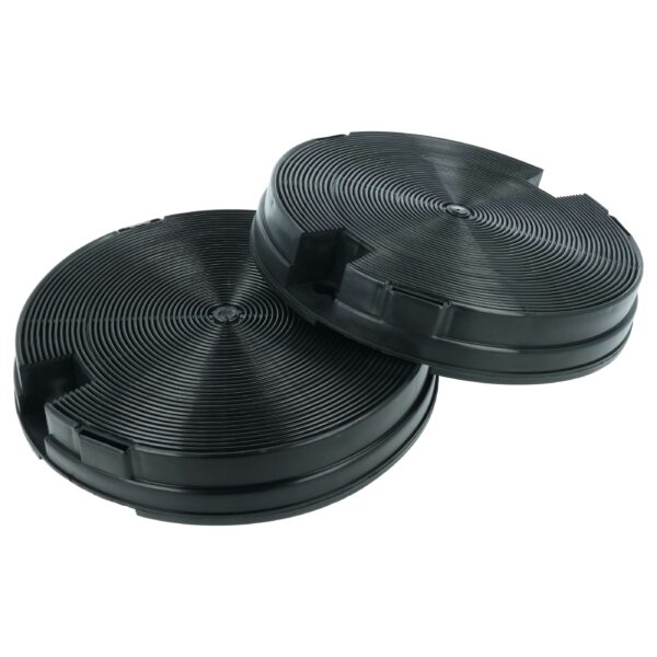 2x Filtro de carvão ativo vhbw para exaustor Zanussi, AEG e Electrolux