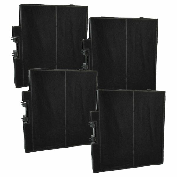 4x Filtro de Carvão Ativado Substituição para Bosch 11022296, 8720094253404, AS-AZKF8040