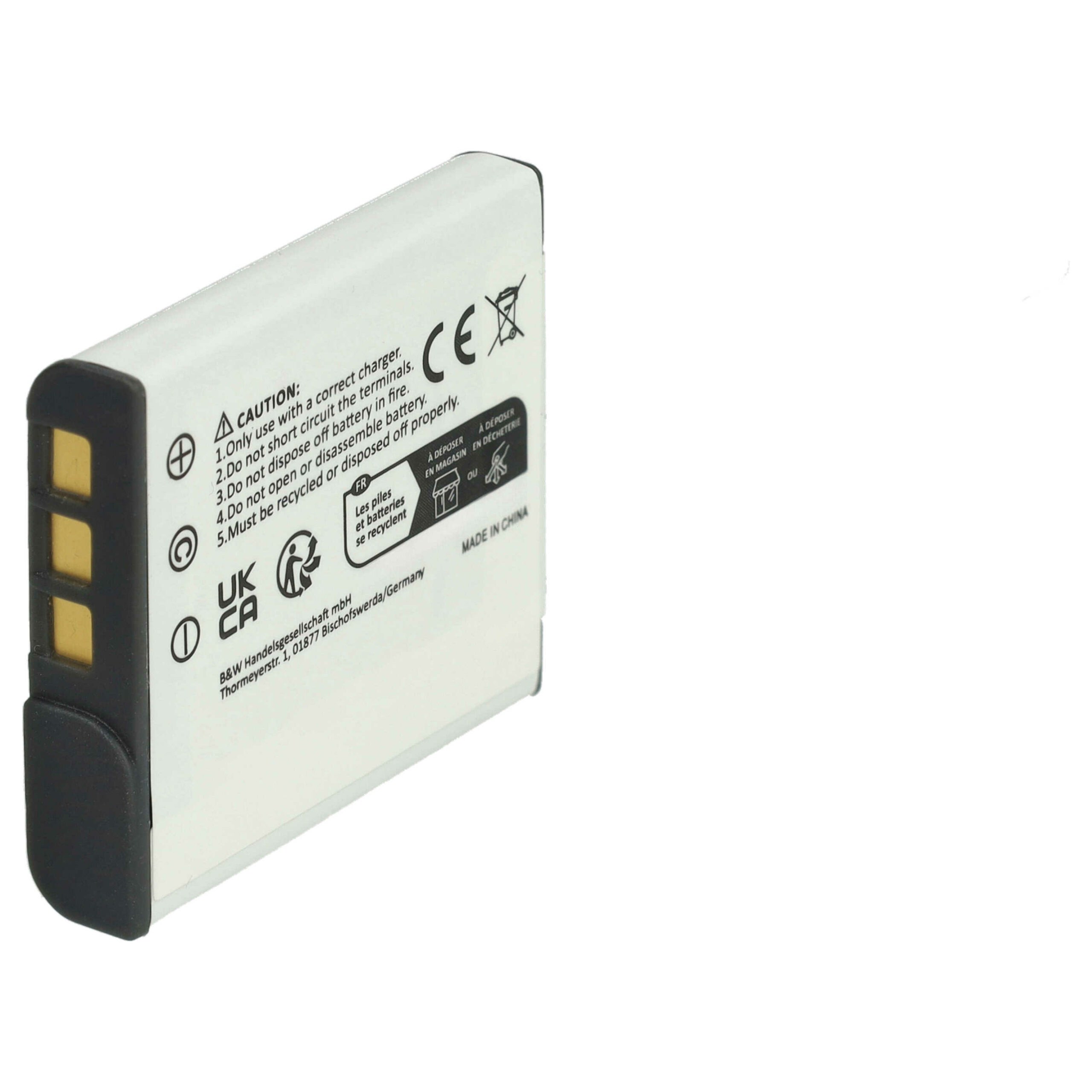 2x Bateria vhbw compatível Sony NP-FG1, NP-BG1 - 950mAh, 3.6V, Li-Ion - Image 2