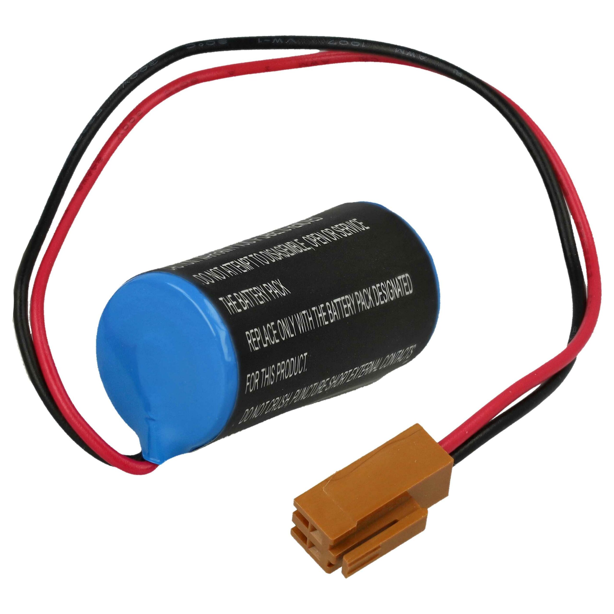 Bateria Industrial vhbw Li-MnO2 3V 1200mAh para Robôs GE Fanuc Panasonic - Image 2