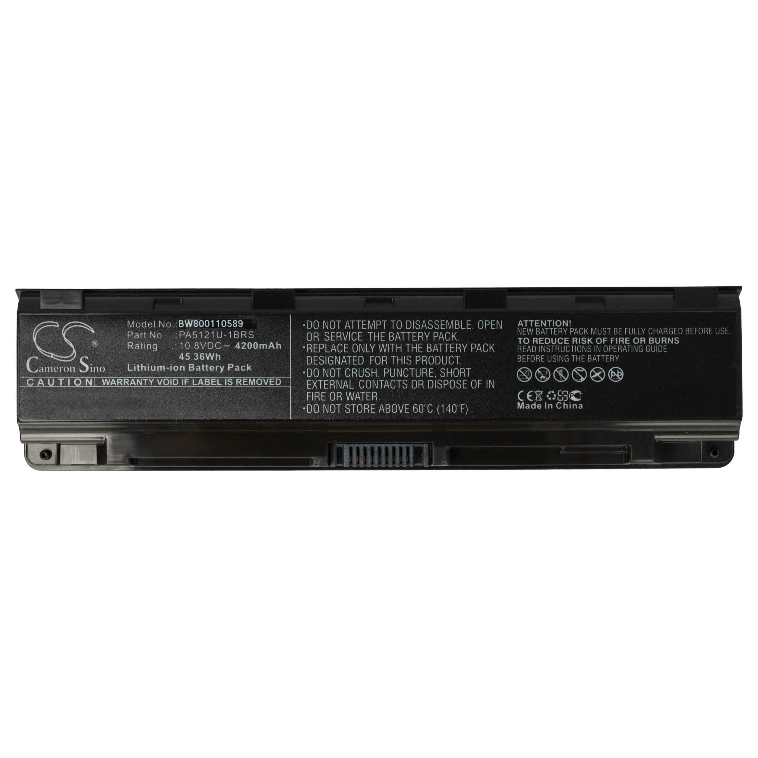 Bateria vhbw para Toshiba PABAS274, PA5121U-1BRS - 4200 mAh, 10.8 V Li-Ion - Image 3