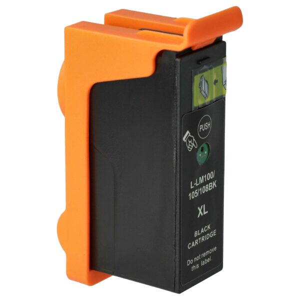 Tinteiro vhbw Preto 19 ml para Impressora Lexmark 100XL 100XLA