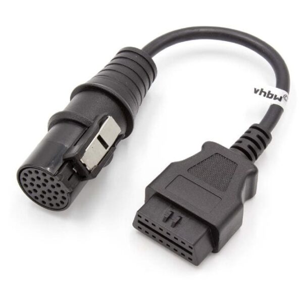 Adaptador OBD2 vhbw 30 Pinos OBD1 para OBD2 Iveco