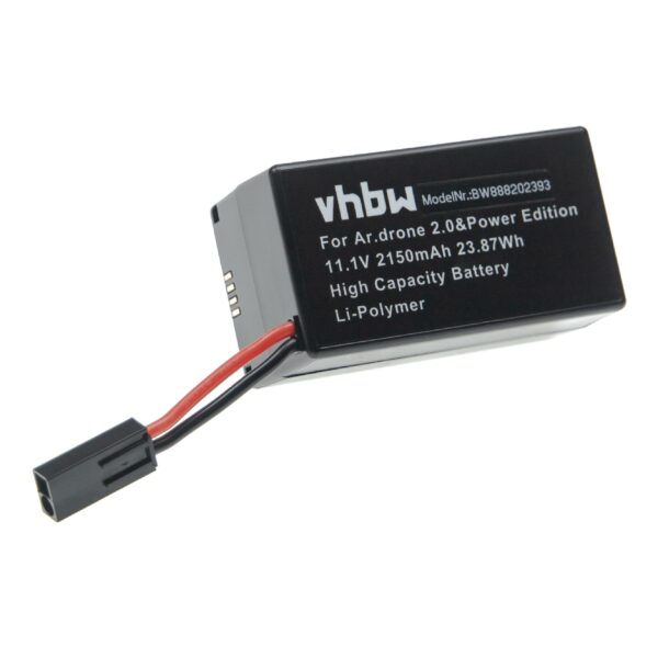Bateria vhbw para Drones Parrot - 2150 mAh 11.1 V Li-polímero