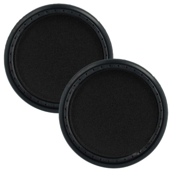 2x Filtro Motor vhbw Substituição para Arnica BF 84 - Aspirador Arnica, 10,9 x 10,9 cm
