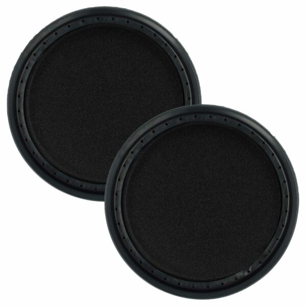 2x Filtro Motor vhbw Substituição para Arnica BF 84 - Aspirador Arnica, 10,9 x 10,9 cm