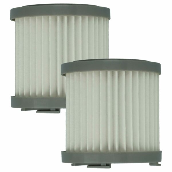 2x Filtro de substituição vhbw para aspiradores Fakir/AEG, classe H11 (ref. AEG 4055453288)