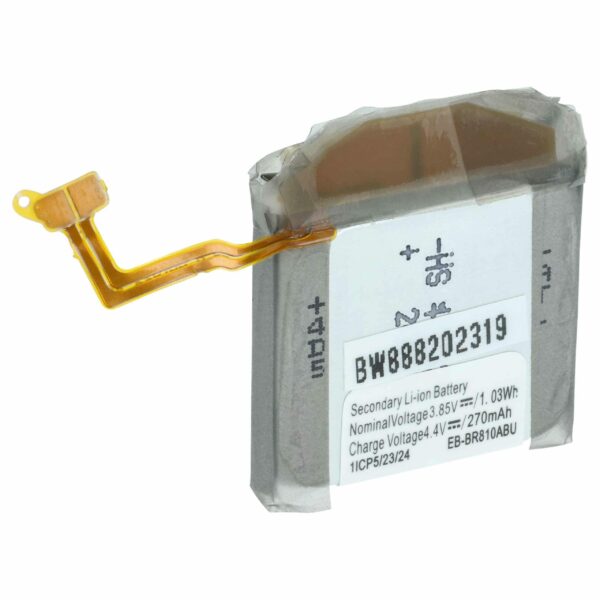 Bateria vhbw para Samsung Smartwatch EB-BR810ABU, EB-BR170ABY, EB-BR170ABU - 250 mAh 3.85 V Li-polymer