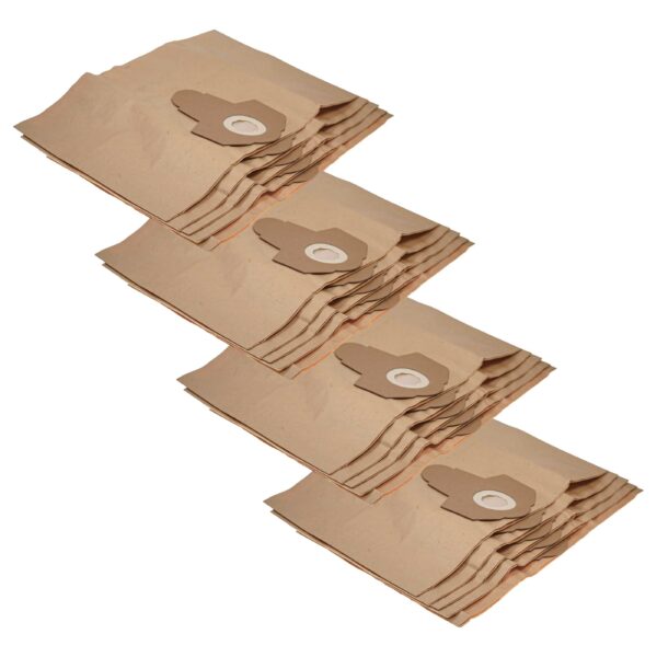 20x Saco para Aspirador substitui Siemens Typ W para Aspiradores Moulinex - papel