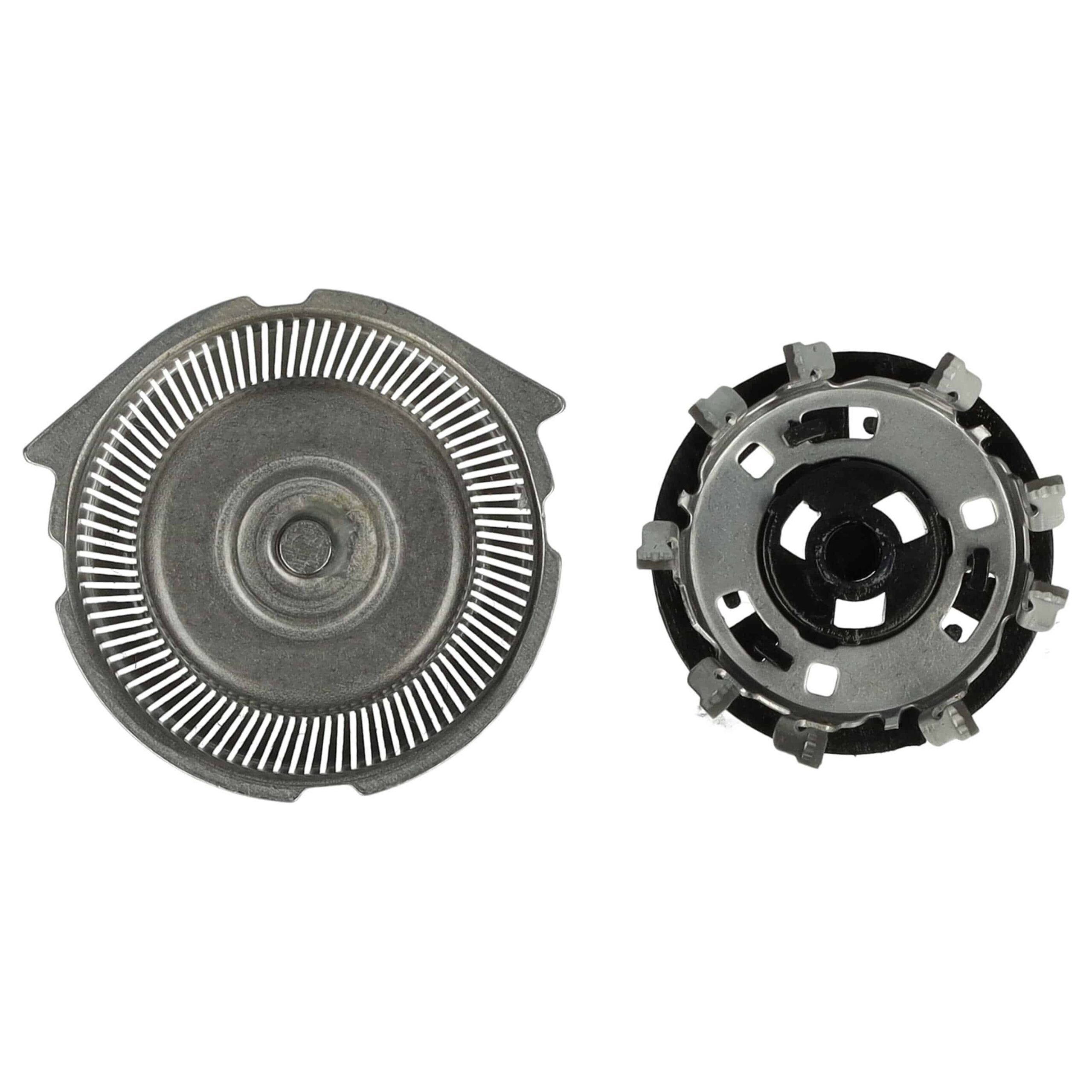 3 Cabeças de Corte Substitutas para Philips SH30, SH30/50 - vhbw, Prata - Image 4