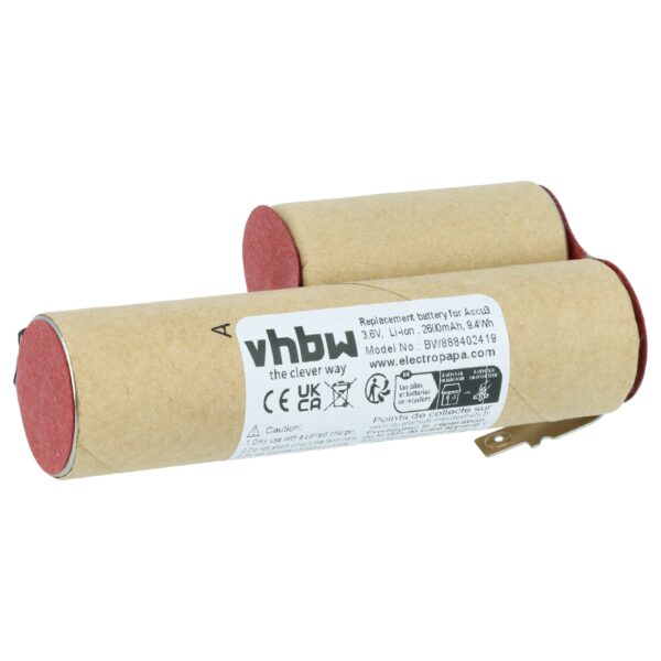 Bateria de substituição para Gardena Accu3 - 2600 mAh 3.6 V NiMH
