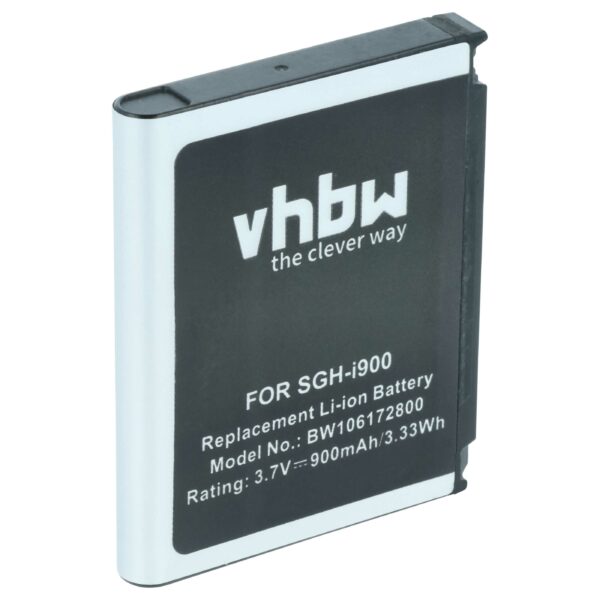 Bateria de Substituição para Samsung AB653850CU, AB653850CE - 900 mAh 3.7 V Li-Ion vhbw