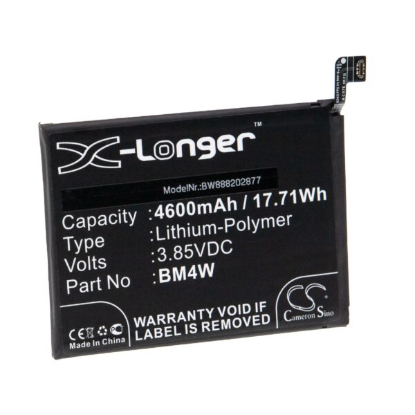 Bateria para Telemóvel Xiaomi Redmi BM4W - 4600 mAh 3.85 V Li-polímero vhbw