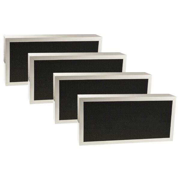 Pack de 4 Filtros vhbw para Purificador Blueair Classic - Partículas + Carvão Ativado