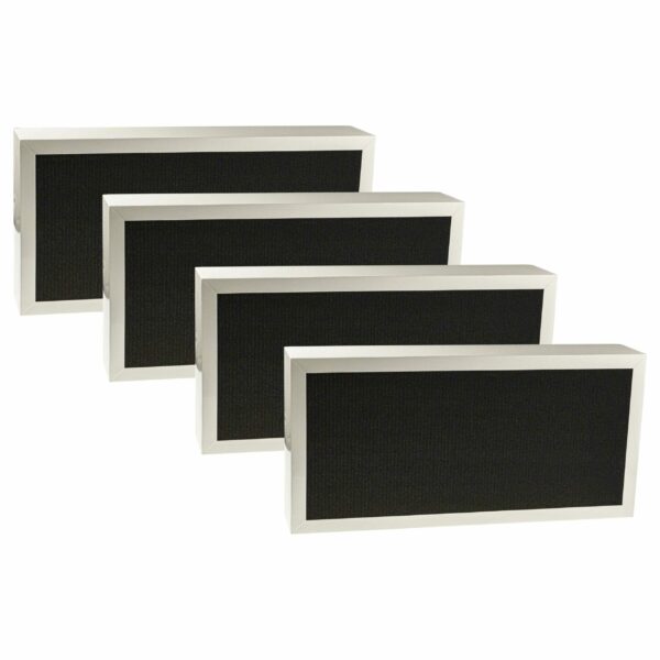 Pack de 4 Filtros vhbw para Purificador Blueair Classic - Partículas + Carvão Ativado