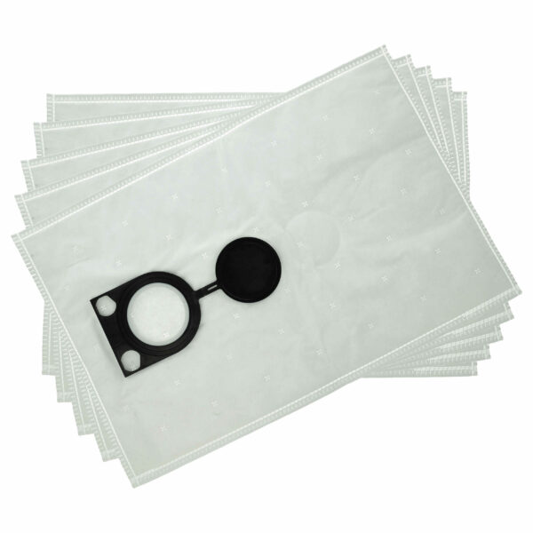 Pack 5x Sacos para Aspirador Bosch 2607432037 - vhbw Microfleece