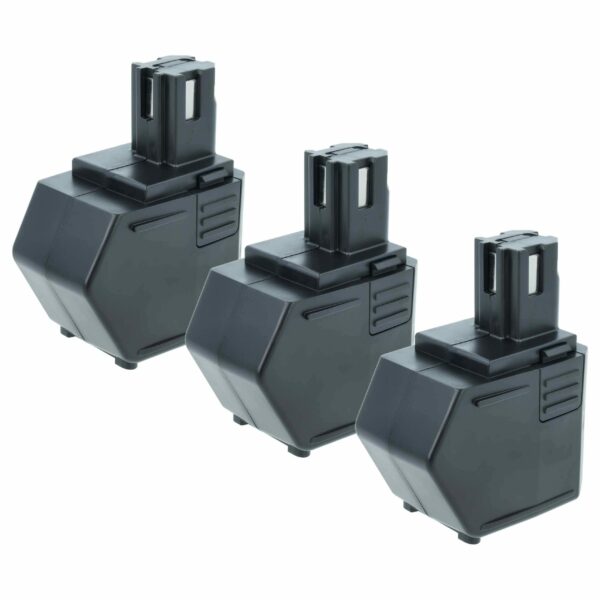 3x Bateria vhbw 2100 mAh 12V NiMH para Hilti SFB105, SBP12, SFB125, SFB121