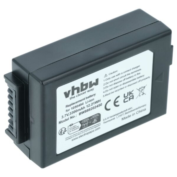 Bateria vhbw para Psion / Motorola WorkAbout Pro (3300 mAh, 3.7 V)