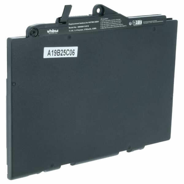 Bateria para Portátil HP vhbw - 3700 mAh 11.4V Li-polymer (Compatível com 800232-541, 800232-271, 800232-241)
