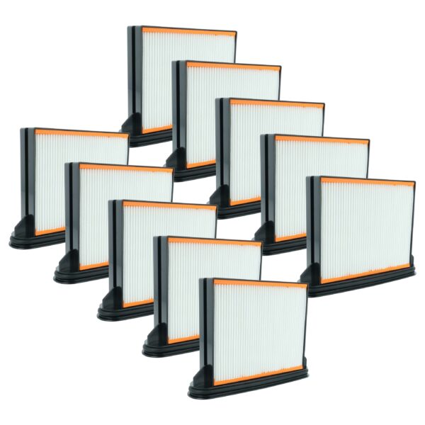 10x Filtro de água para aspirador Bosch 35301000, 2607432015 vhbw