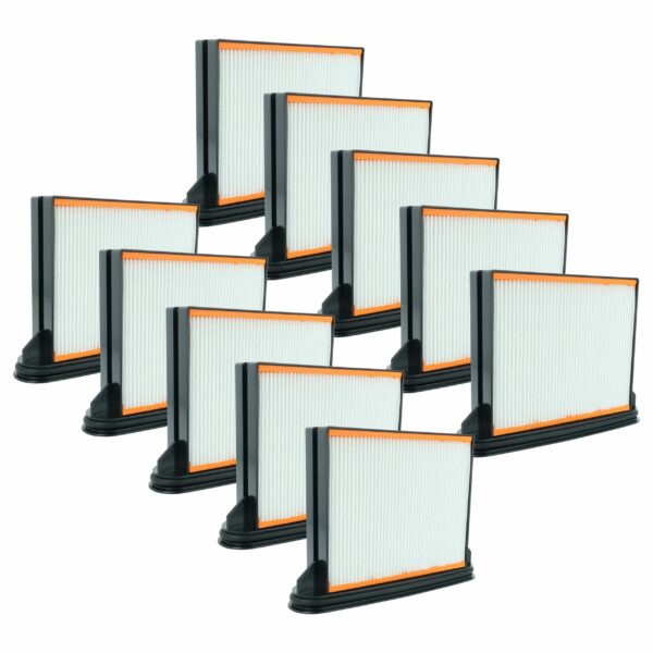 10x Filtro de água para aspirador Bosch 35301000, 2607432015 vhbw