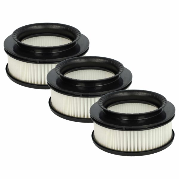 3x Filtro Motor de Substituição vhbw para Rowenta ZR009008 - Aspirador Tefal