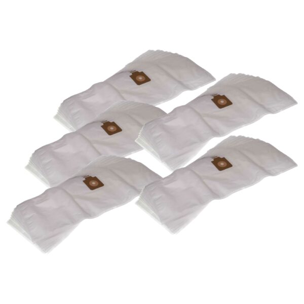 50x Sacos para Aspirador vhbw em Microfibra para Aramis, Electrolux e Nilfisk