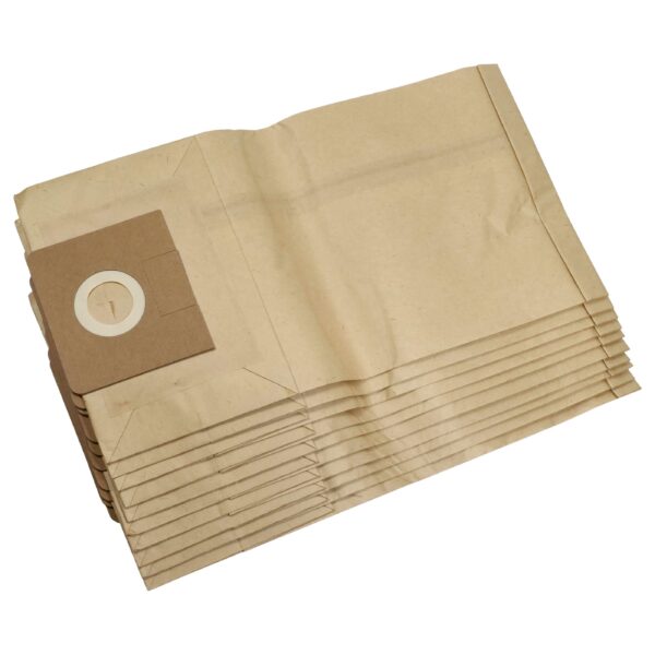 Pack 10x Sacos para Aspirador compatível com Flex S 36, Kärcher 3500 E, NT 351 Eco, NT 361 - vhbw