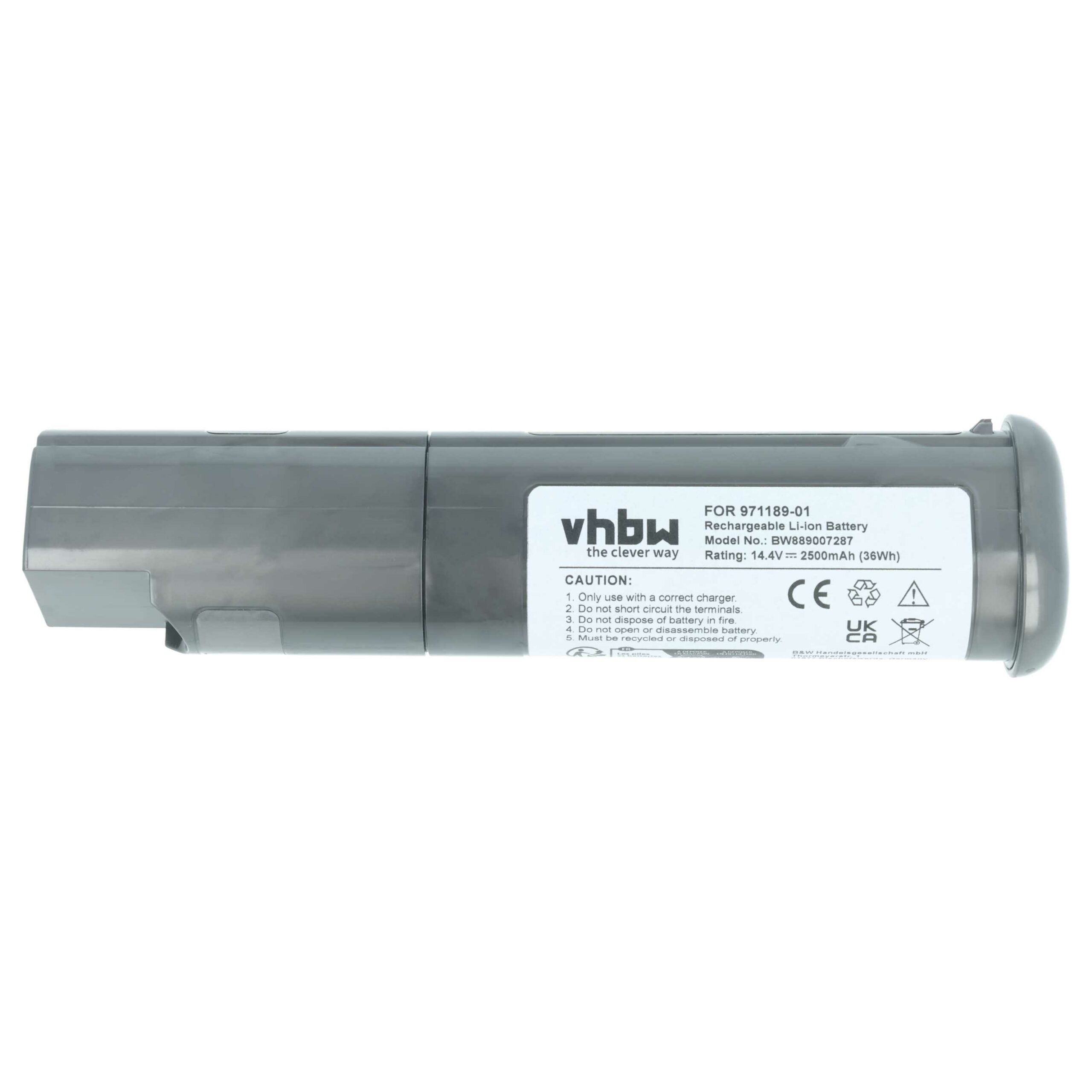 Bateria vhbw 14,4V 2500mAh Li-Ion para Dyson SV19 (substitui 971189-01, 414127-02) - Image 3