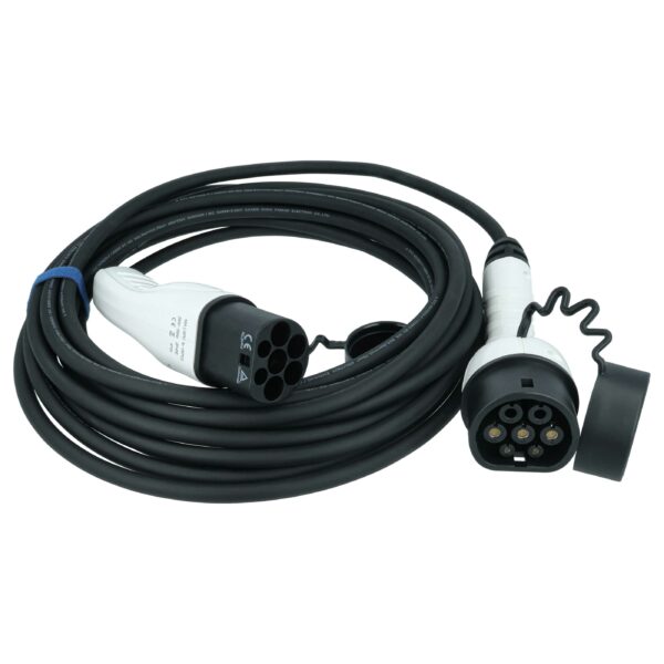 Cabo de Carregamento Type 2 para Type 2, Monofásico, 16 A, 3,5 kW, 10 m - vhbw