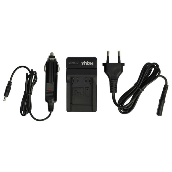 Carregador de Bateria vhbw para Câmaras Digitais Silvercrest, Toshiba, HP, Soocoo - 0.6 A, 4.2 V