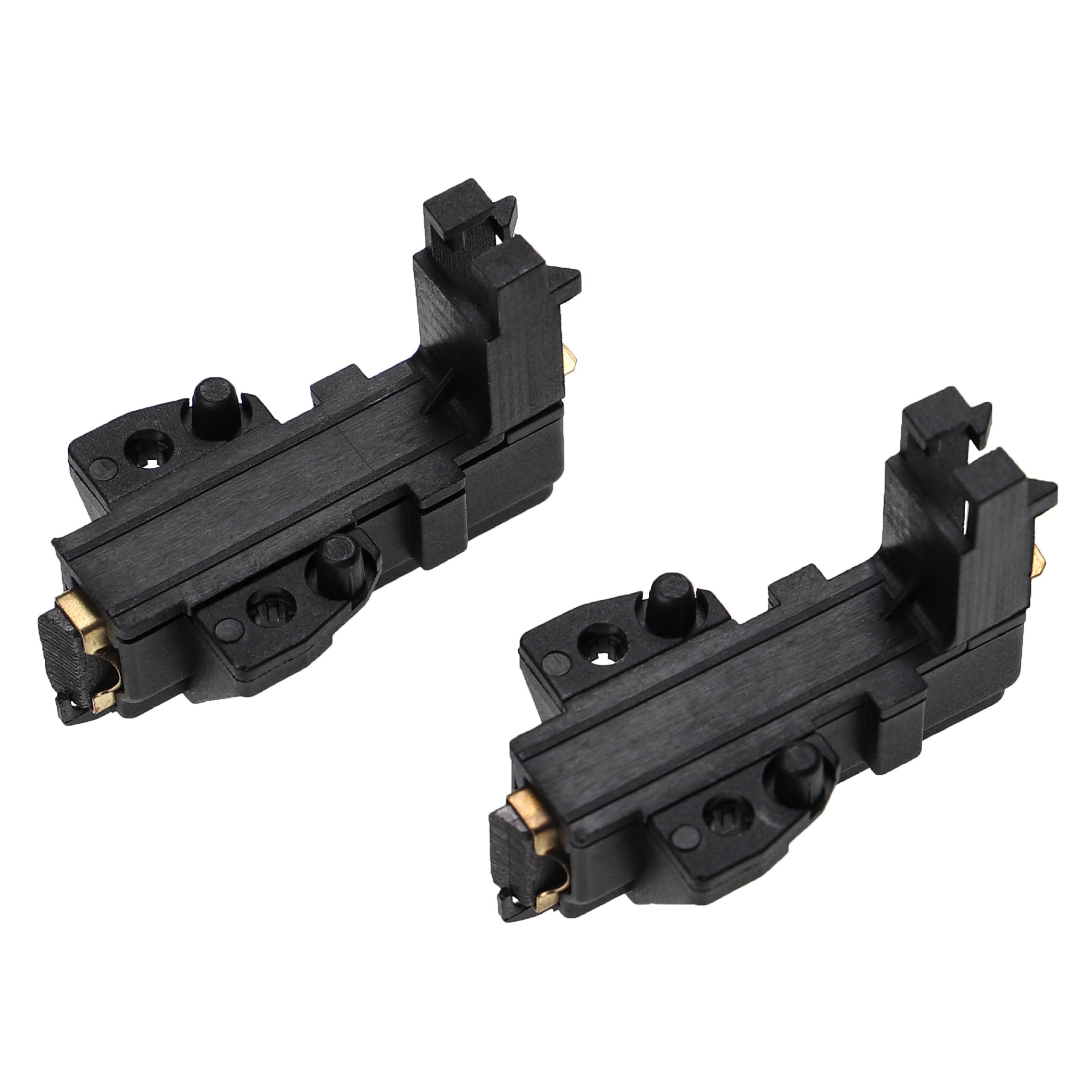 2x Escovas de Carvão vhbw Substituição para Bosch 151613, 00151614 para Máquina de Lavar - 5 x 12,5 x 32 mm - Image 2