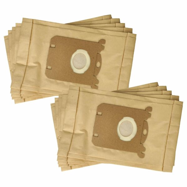 10x Sacos para Aspirador Compatível com AEG 900195189/7, GR 200, GR 201 - vhbw