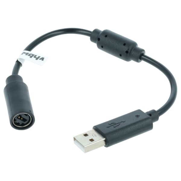 Cabo Adaptador USB Breakaway para Controlador Microsoft Xbox 360 - Preto