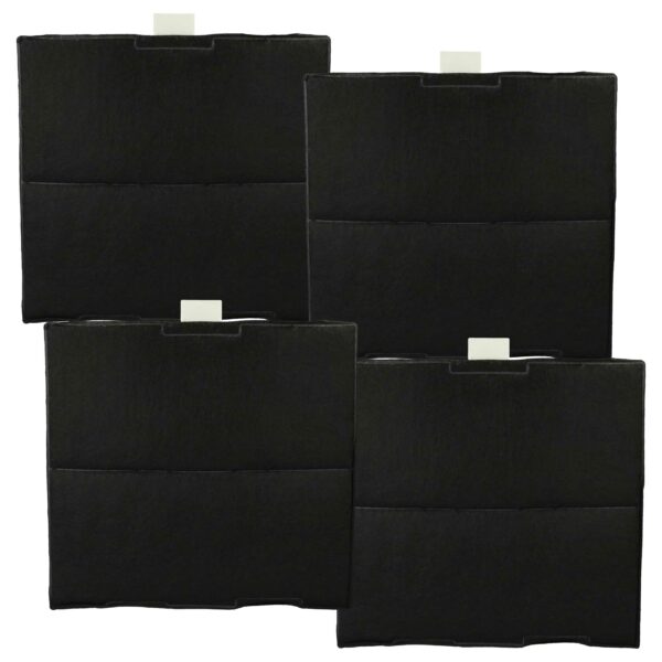 4x Filtro de Carvão Ativado Compatível com Bosch DHZ5226, DHZ5225 para Cooker - 23.5 x 22 x 2 cm