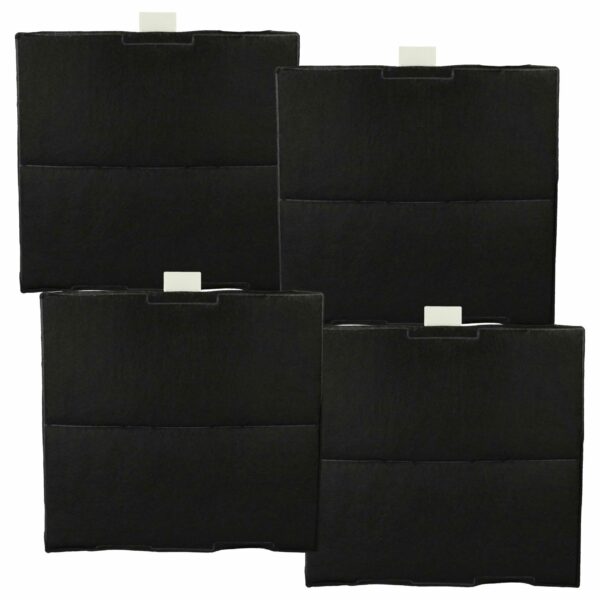 4x Filtro de Carvão Ativado Compatível com Bosch DHZ5226, DHZ5225 para Cooker - 23.5 x 22 x 2 cm