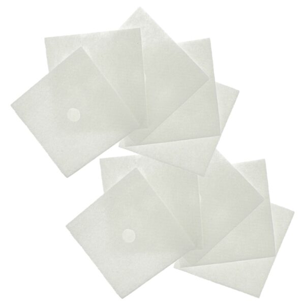 10x Filtros de substituição para ventiladores Maico ZF 60/100 (referência 0093.0680) vhbw