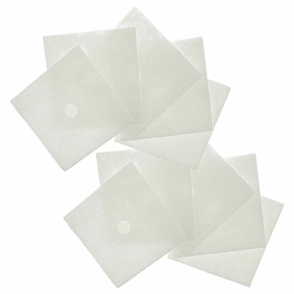 10x Filtros de substituição para ventiladores Maico ZF 60/100 (referência 0093.0680) vhbw