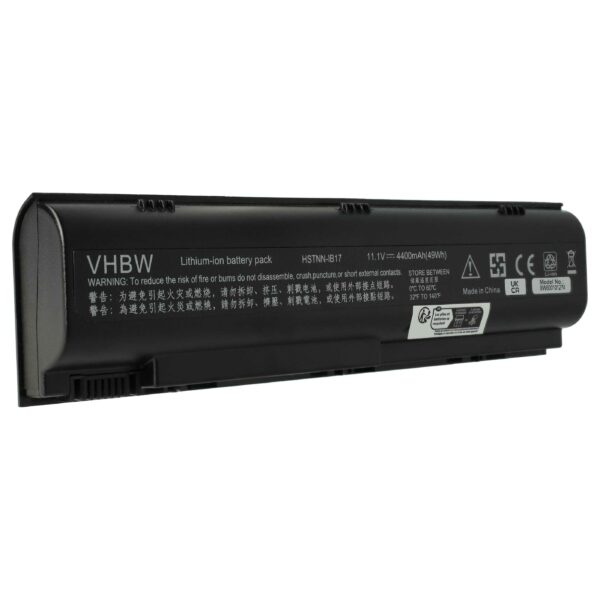 Bateria para Portátil vhbw HP 391883-001 4400 mAh 10.8 V