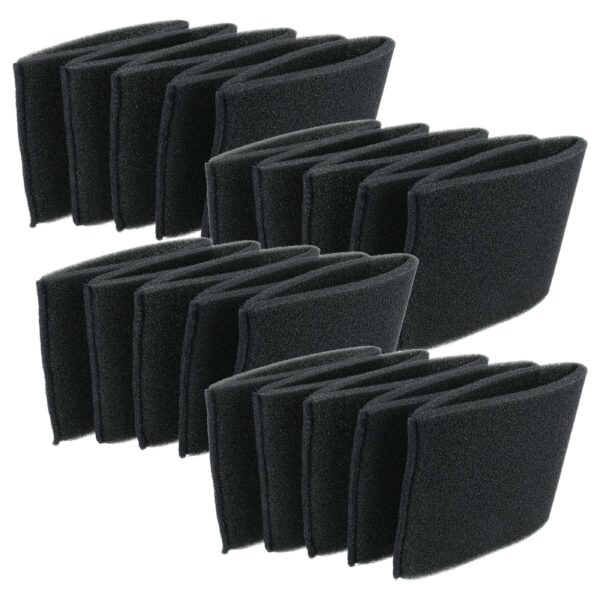 20x Filtro de Espuma vhbw para Aspirador Einhell - Substitui 2351132