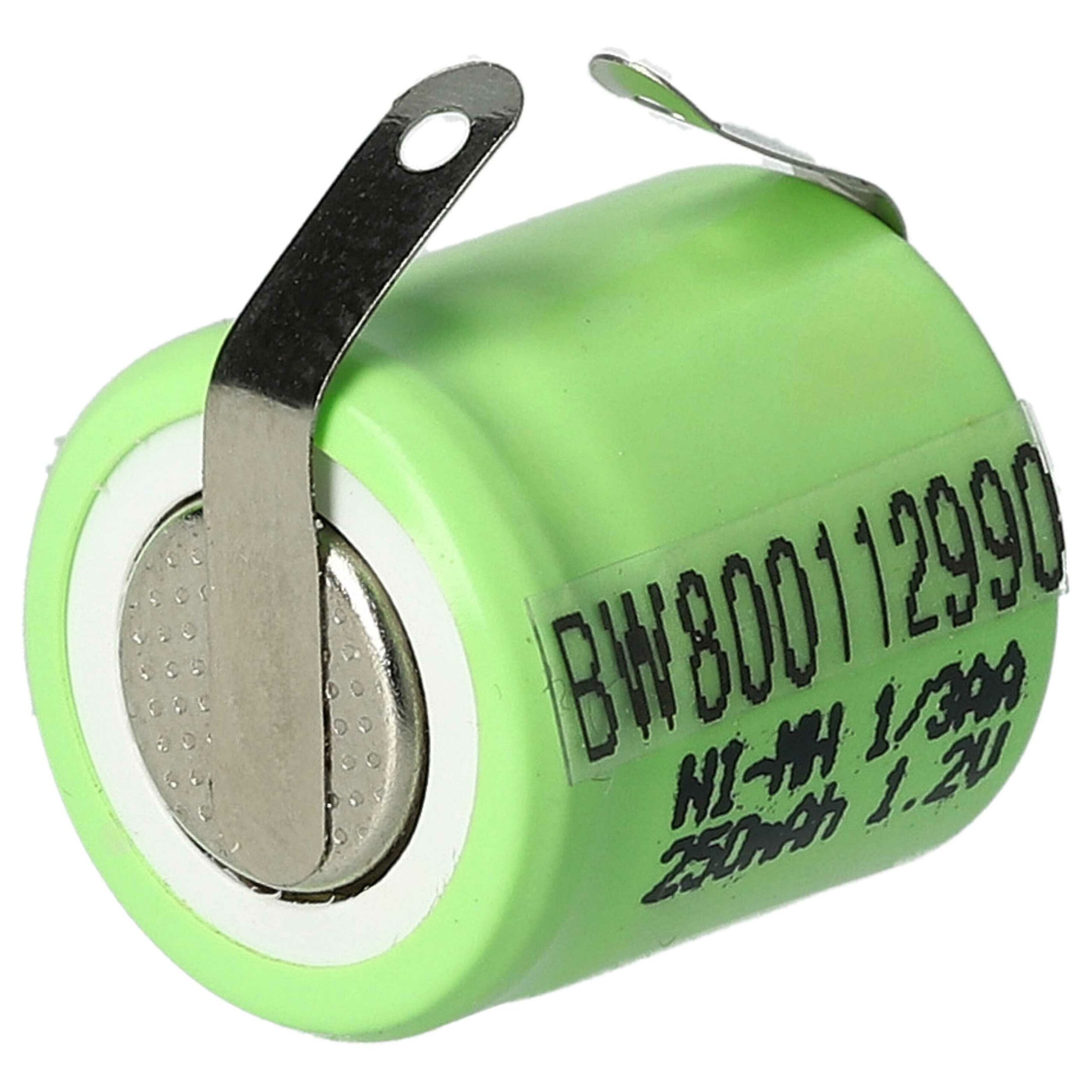 Bateria vhbw para Modelismo 1/3AA - 250 mAh 1.2 V NiMH