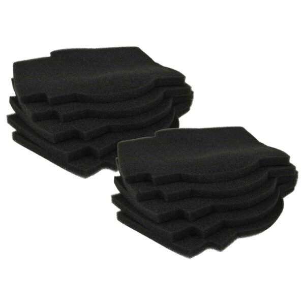 10x Filtro de Ar para Lunos 2/FSI-R, 39721 - vhbw (Preto)
