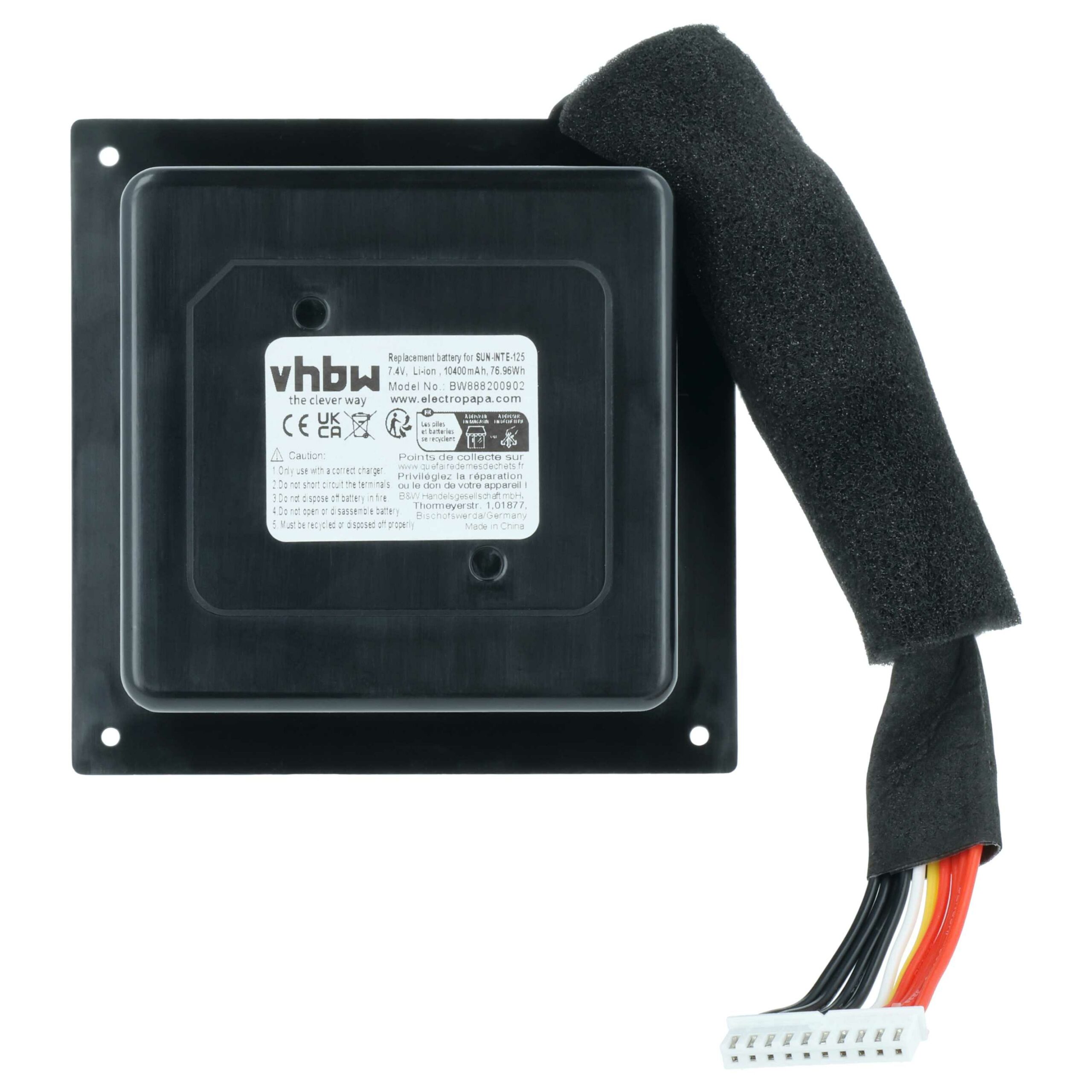 Bateria vhbw para coluna JBL PartyBox 300 - Li-Ion 10400 mAh - Image 3