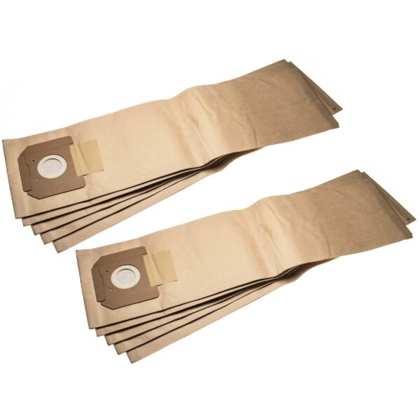 Pack de 10 Sacos para Aspirador Kärcher 6.904-208 - vhbw