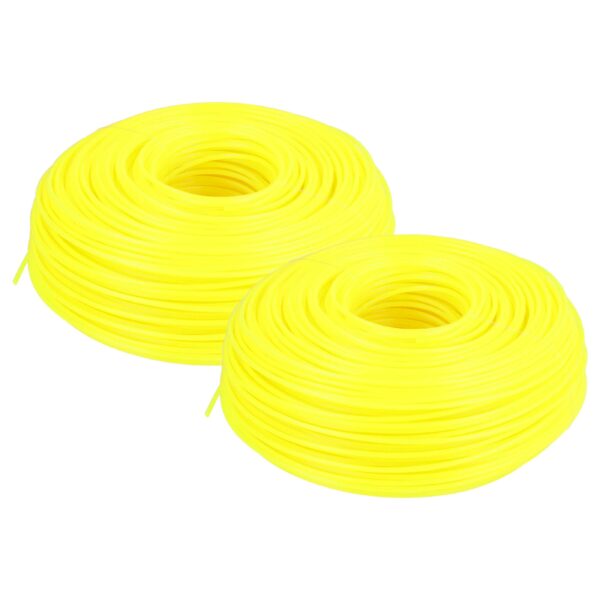2x Fio para Corta-Relvas Bosch, Makita - Fio de Corte Amarelo, 2 mm x 100 m, Redondo