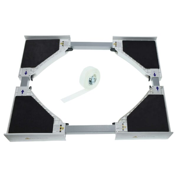 Kit de Empilhamento vhbw para Máquina de Lavar e Secadora - Largura Ajustável 46-66 cm