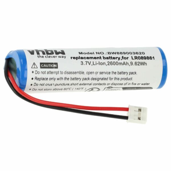 Bateria de Substituição vhbw para Unidade de Controlo Land Rover LR089861 - 2600 mAh 3.7V Li-Ion